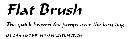 Flat Brush.ttf