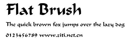 Flat Brush.ttf