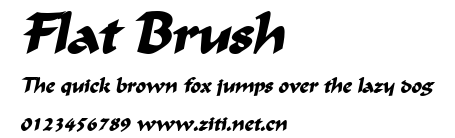 Flat Brush.ttf