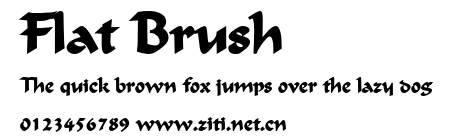Flat Brush.ttf