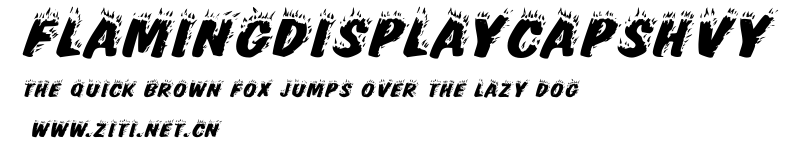 FlamingDisplayCapsHvy.ttf