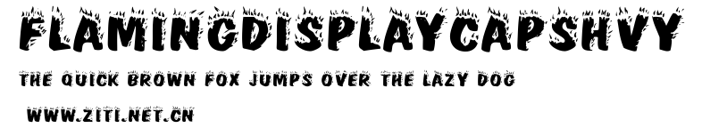 FlamingDisplayCapsHvy.ttf