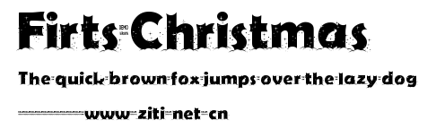 Firts Christmas.ttf字體轉換器圖片