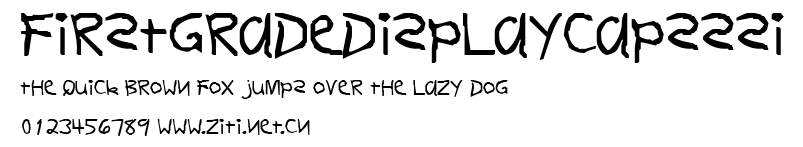 FirstGradeDisplayCapsSSi.ttf