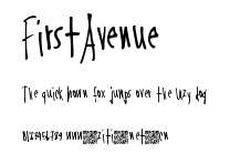 FirstAvenue.ttf字體轉換器圖片