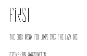First.ttf字體轉換器圖片