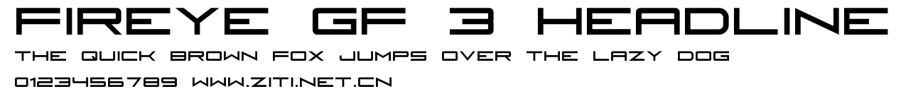 Fireye GF 3 Headline.ttf