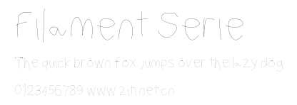 Filament Serie.otf字體轉換器圖片
