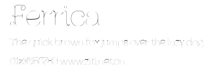 Ferrica.ttf字體轉換器圖片