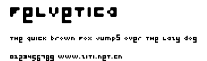 Felvetica.ttf字體轉換器圖片