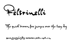 Feltrinelli.ttf字體轉換器圖片