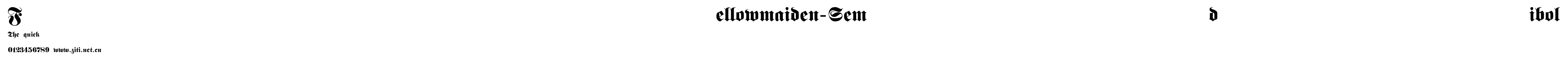Fellowmaiden-Semibold.ttf字體轉換器圖片