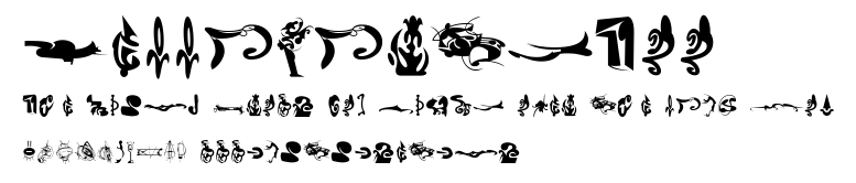 FellaPartsToo.ttf字體轉換器圖片