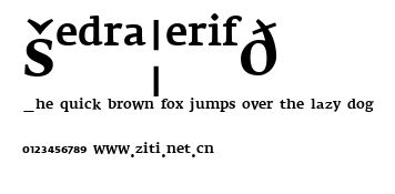 FedraSerifB.ttf字體轉換器圖片