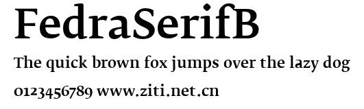 FedraSerifB.ttf字體轉換器圖片