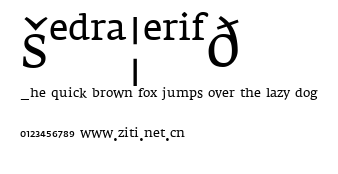 FedraSerifB.ttf字體轉換器圖片