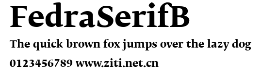 FedraSerifB.ttf字體轉換器圖片
