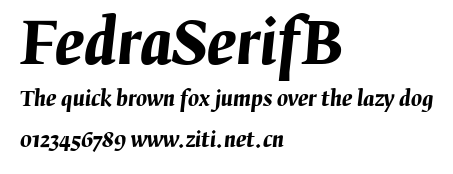 FedraSerifB.ttf字體轉換器圖片