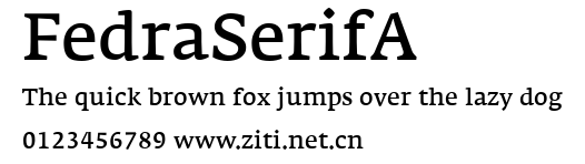 FedraSerifA.ttf字體轉換器圖片