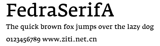 FedraSerifA.ttf字體轉換器圖片
