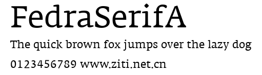 FedraSerifA.ttf字體轉換器圖片
