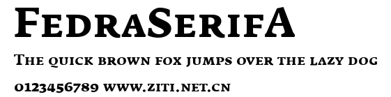 FedraSerifA.ttf字體轉換器圖片