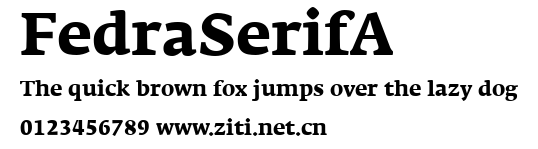 FedraSerifA.ttf字體轉換器圖片