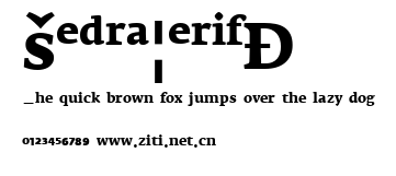 FedraSerifA.ttf字體轉換器圖片