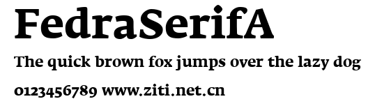 FedraSerifA.ttf字體轉換器圖片