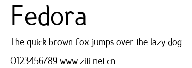 Fedora.ttf字體轉換器圖片
