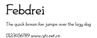 Febdrei.ttf字體轉換器圖片