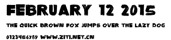 February 12 2015.ttf字體轉換器圖片