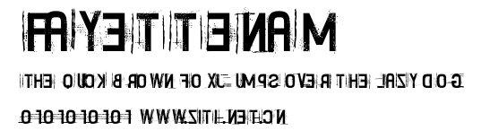 Fayettenam.ttf字體轉換器圖片