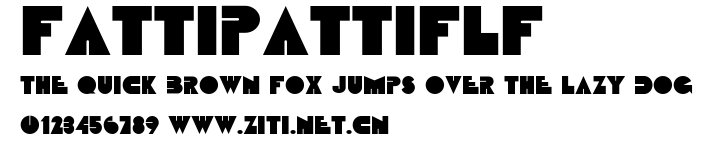 FattiPattiFLF.ttf字體轉換器圖片