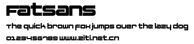 Fatsans.ttf字體轉換器圖片