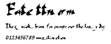 Fate ttnorm.ttf