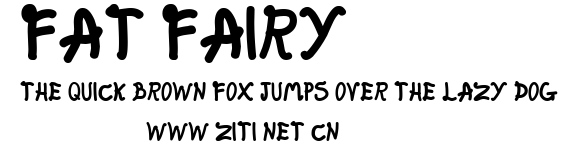 Fat fairy.ttf字體轉換器圖片