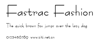Fastrac Fashion.ttf字體轉換器圖片