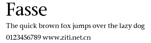 Fasse.ttf字體轉換器圖片