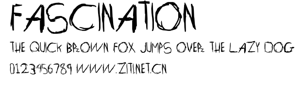 Fascination.ttf字體轉換器圖片
