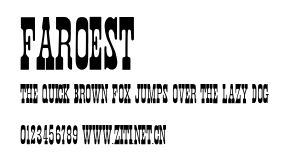 Faroest.otf字體轉換器圖片