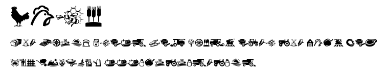 Farm.ttf字體轉換器圖片