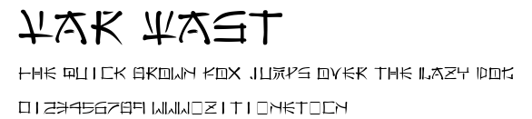 Far East.ttf字體轉換器圖片