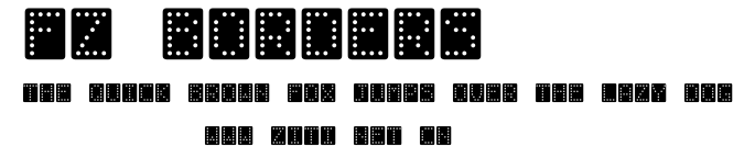 FZ BORDERS 3.ttf字體轉換器圖片