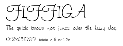 FIFFIGA.ttf字體轉換器圖片