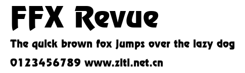 FFX Revue.ttf字體轉換器圖片
