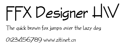 FFX Designer HW.ttf字體轉換器圖片