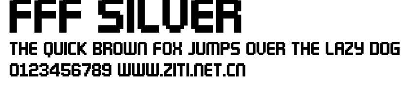 FFF Silver.ttf字體轉換器圖片