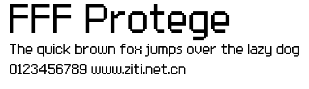 FFF Protege.ttf字體轉換器圖片