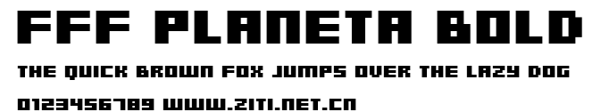 FFF Planeta Bold.ttf字體轉換器圖片